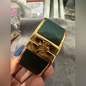 Tory Burch green cuff